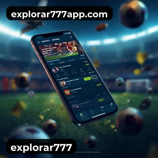 Comparação APP mobile vs versão web da explorar777